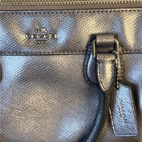 Coach Mini Bennett in Metallic Silver - Picture 5 of 7
